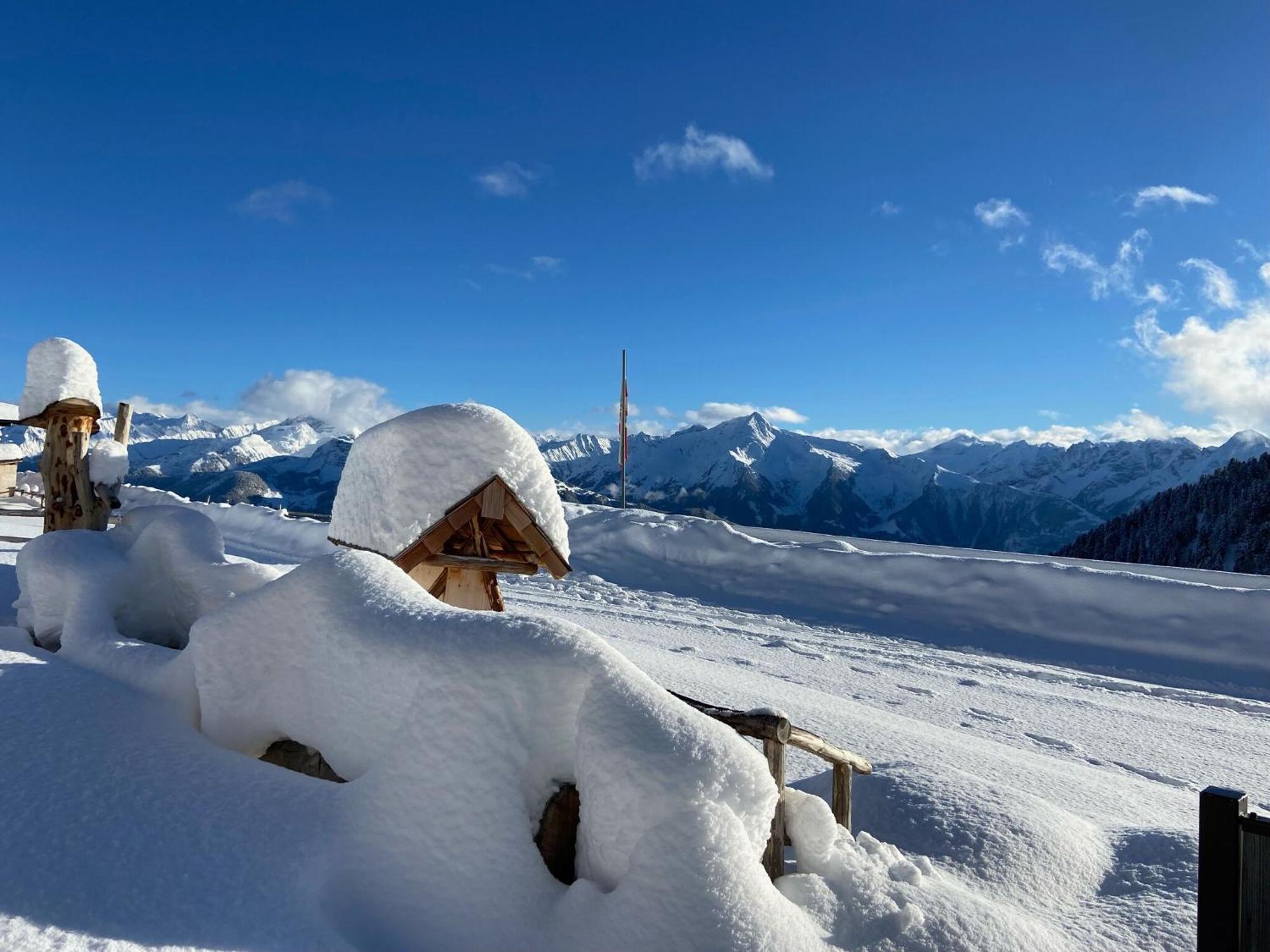 Unique Large Alpine Pasture In The Middle Of The Zillertal Mountains Villa Zellberg Bagian luar foto