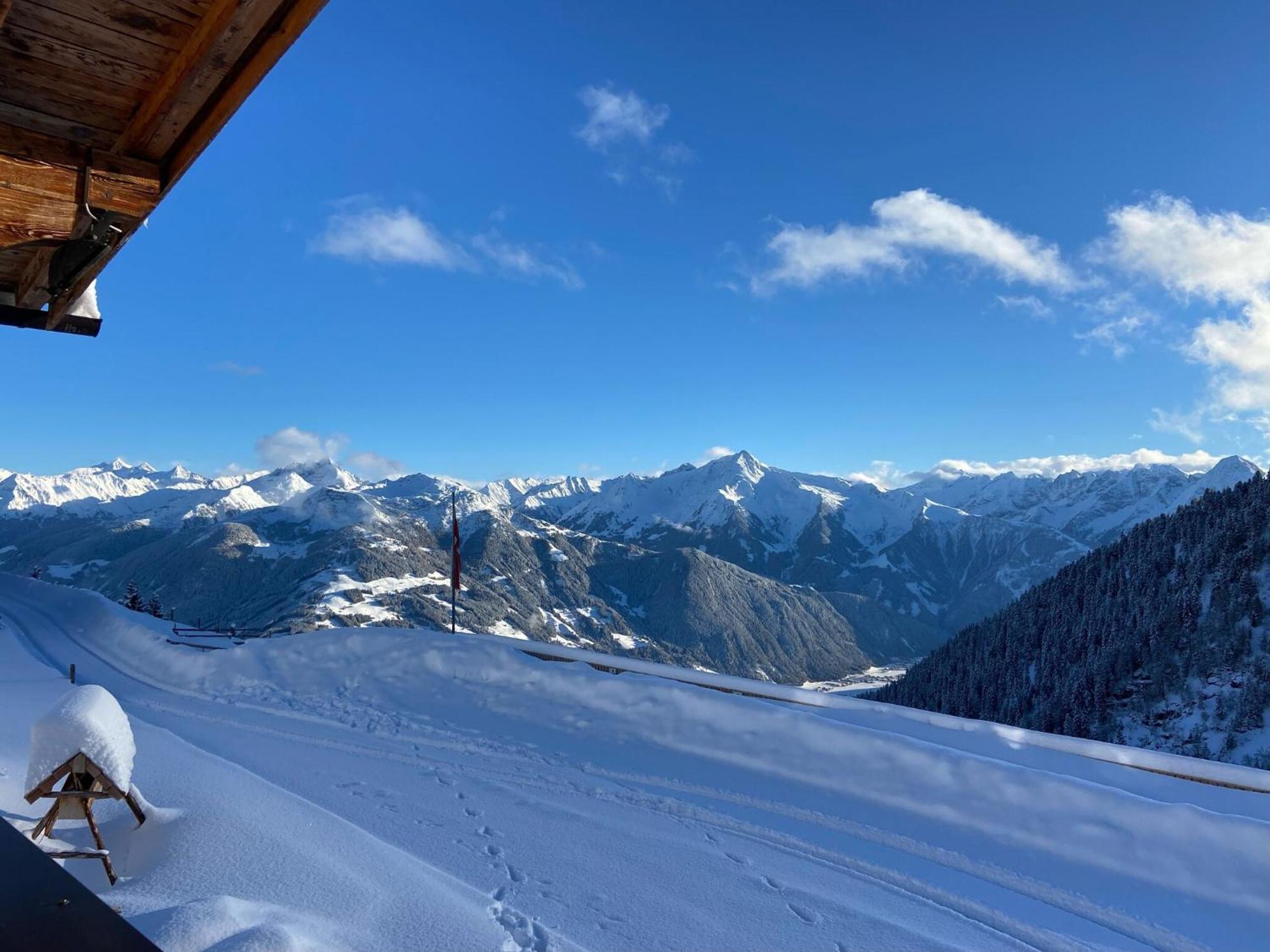 Unique Large Alpine Pasture In The Middle Of The Zillertal Mountains Villa Zellberg Bagian luar foto